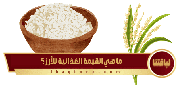ما هي القيمة الغذائية للأرز؟